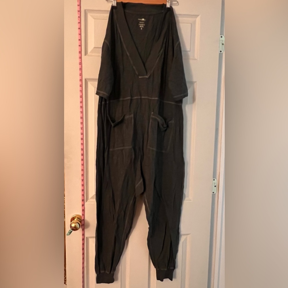Natural Life Charcoal Cotton jumpsuit